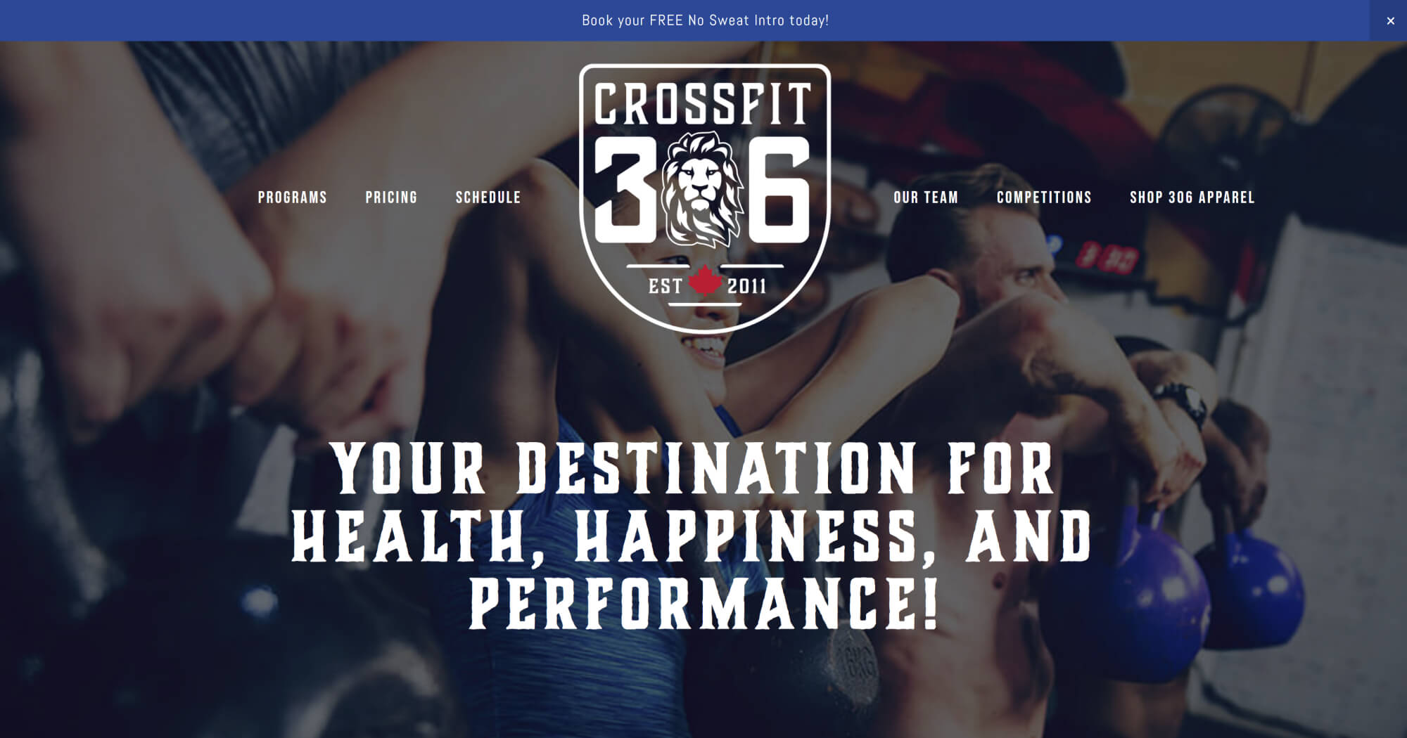 Crossfit 306 Homepage