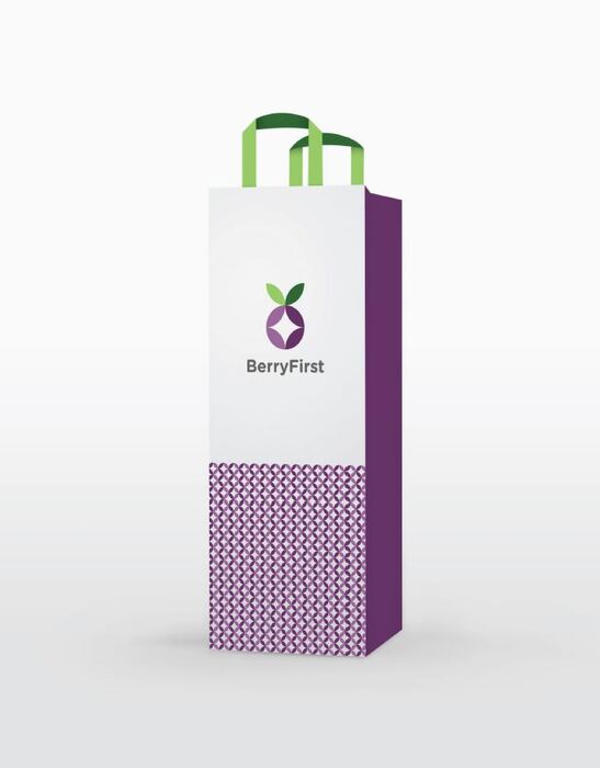 Custom designed packaging for BerryFirst - Bag