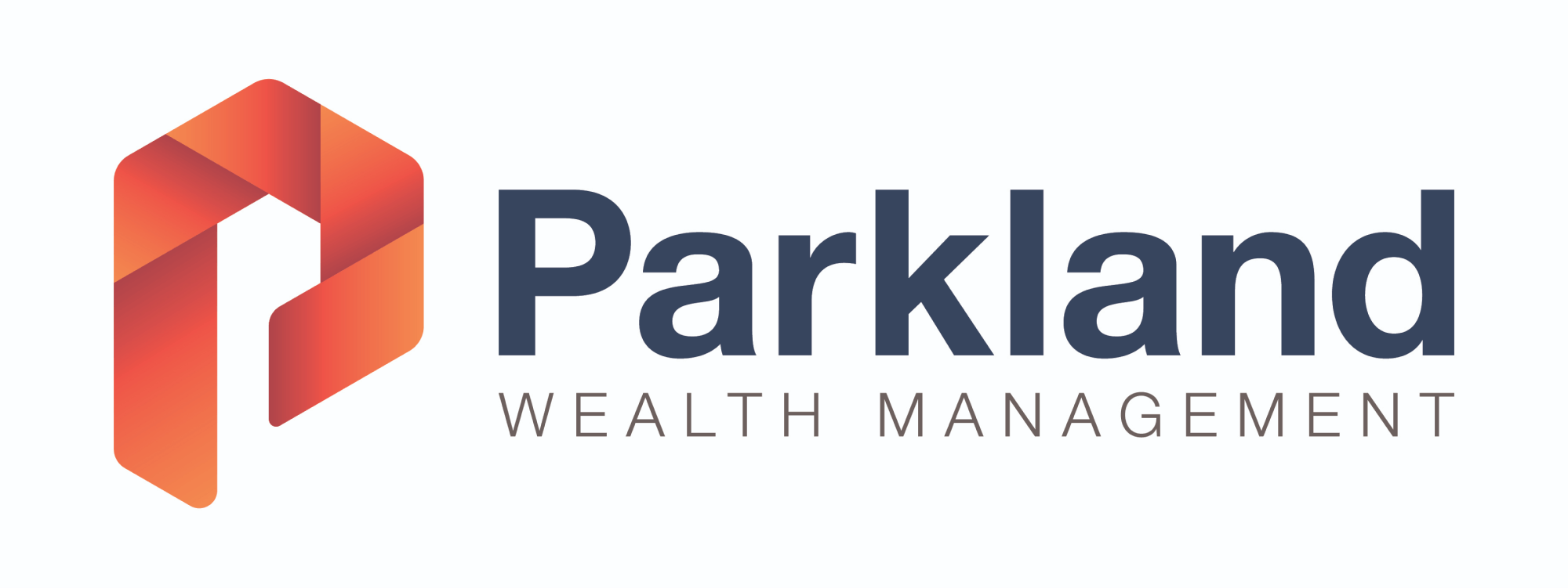 The full logo designed for Parkland Wealth Management web use