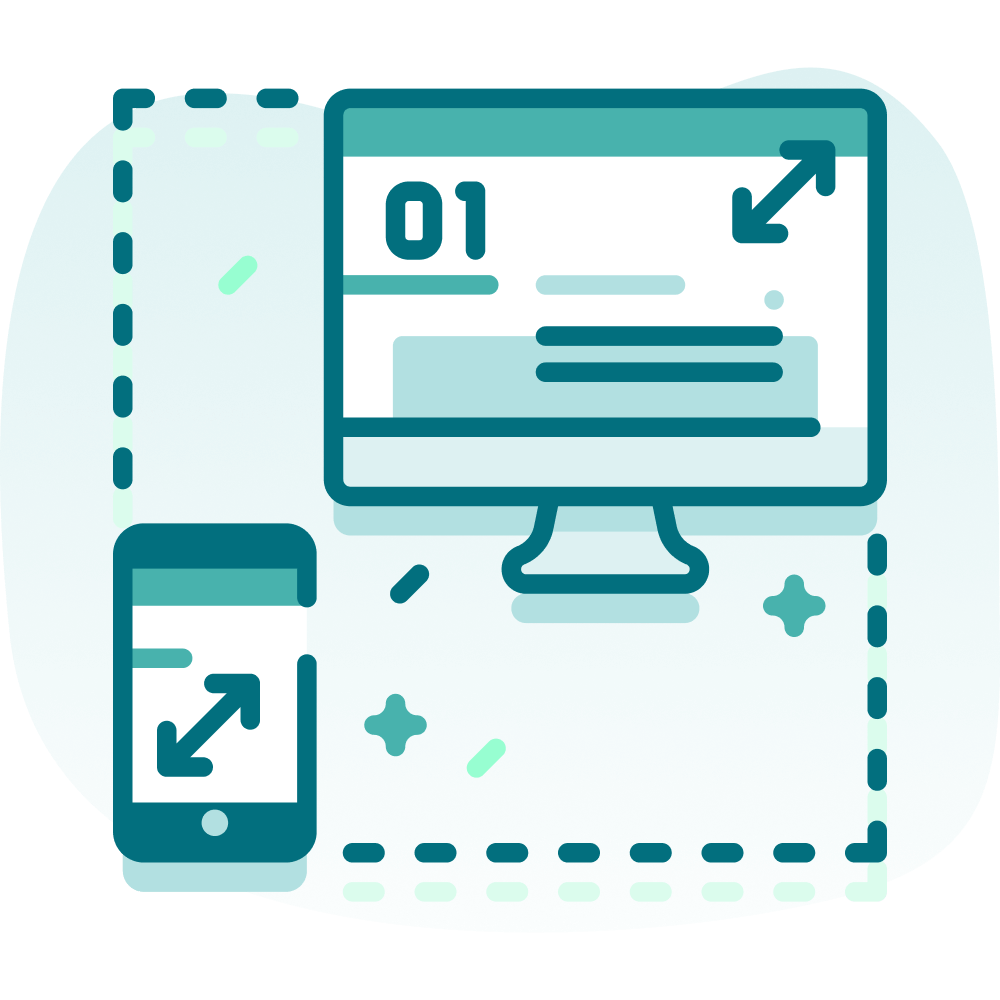 mobile friendly icon mobile friendly icon