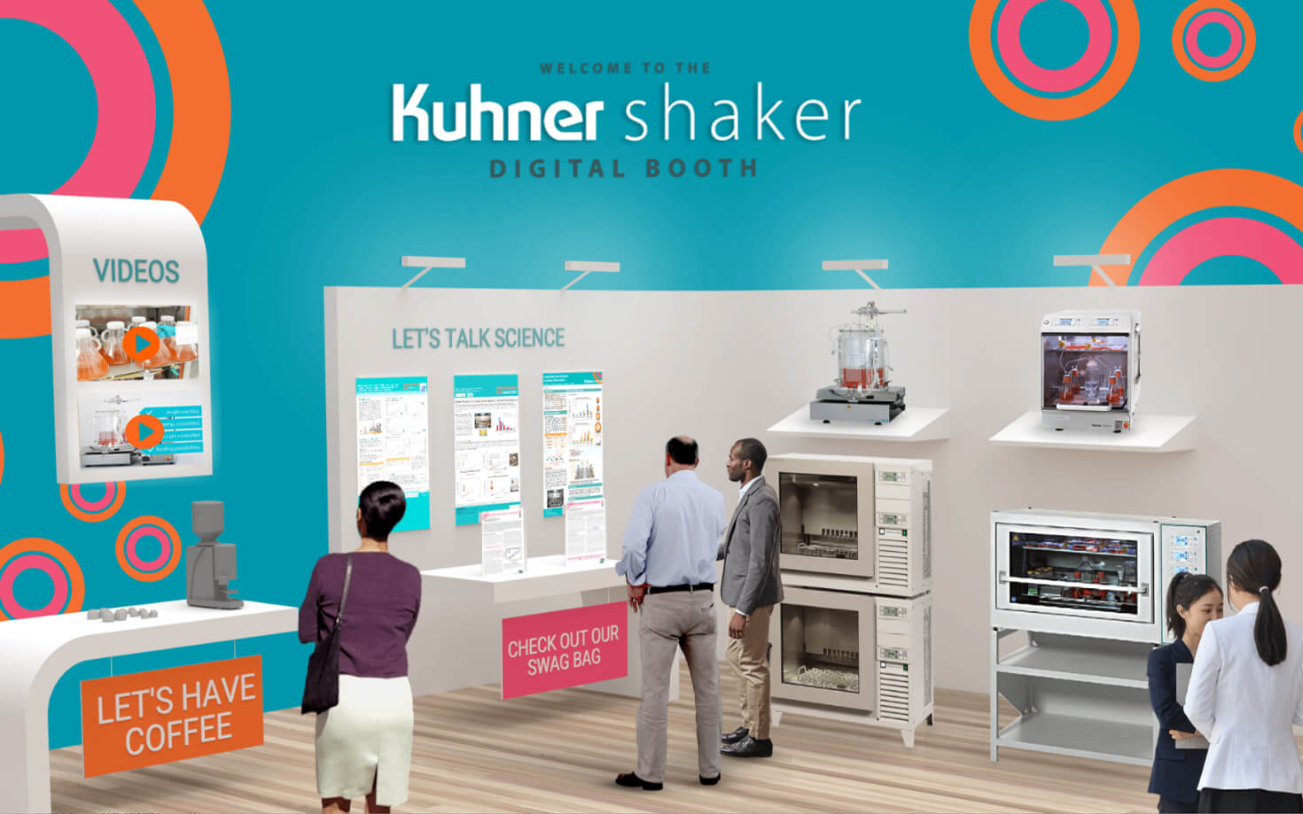 Virtual Booth design for Kuhner Shaker