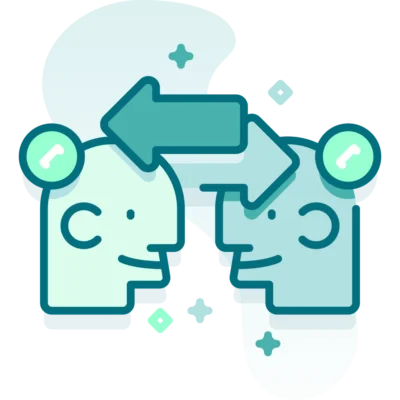 client collaboration icon