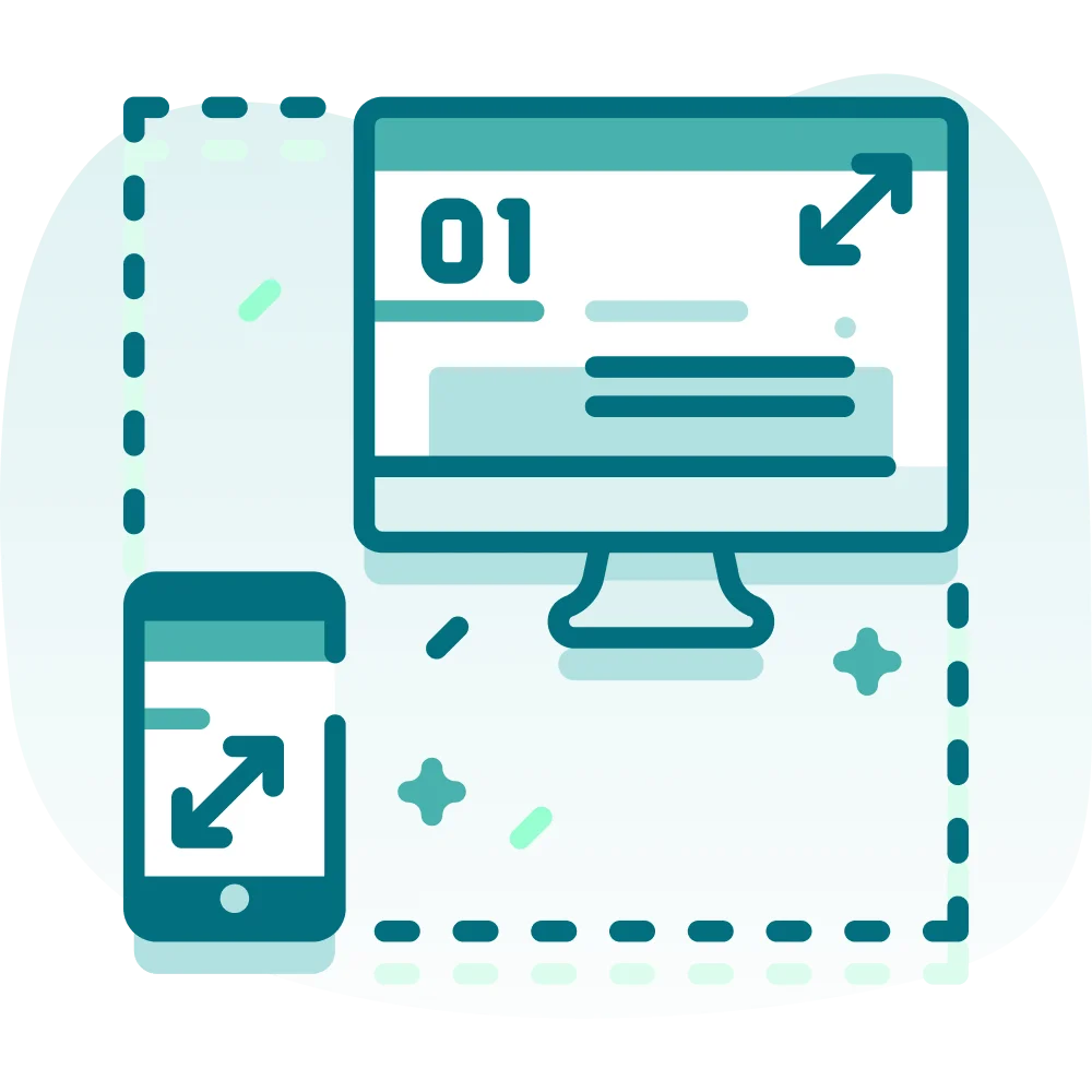 mobile friendly icon mobile friendly icon